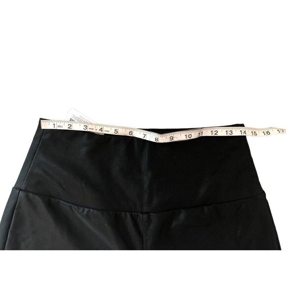 5/$25 SALE Brand New Boom Boom Jeans BBJ Black Biker High Rise Shorts Large - Picture 17 of 17